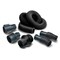 Powertec Universal Small Port Hose Kit with a 4 in. to 2-1/2 in. Hose Tapered Adapter 70327 - alternate 1